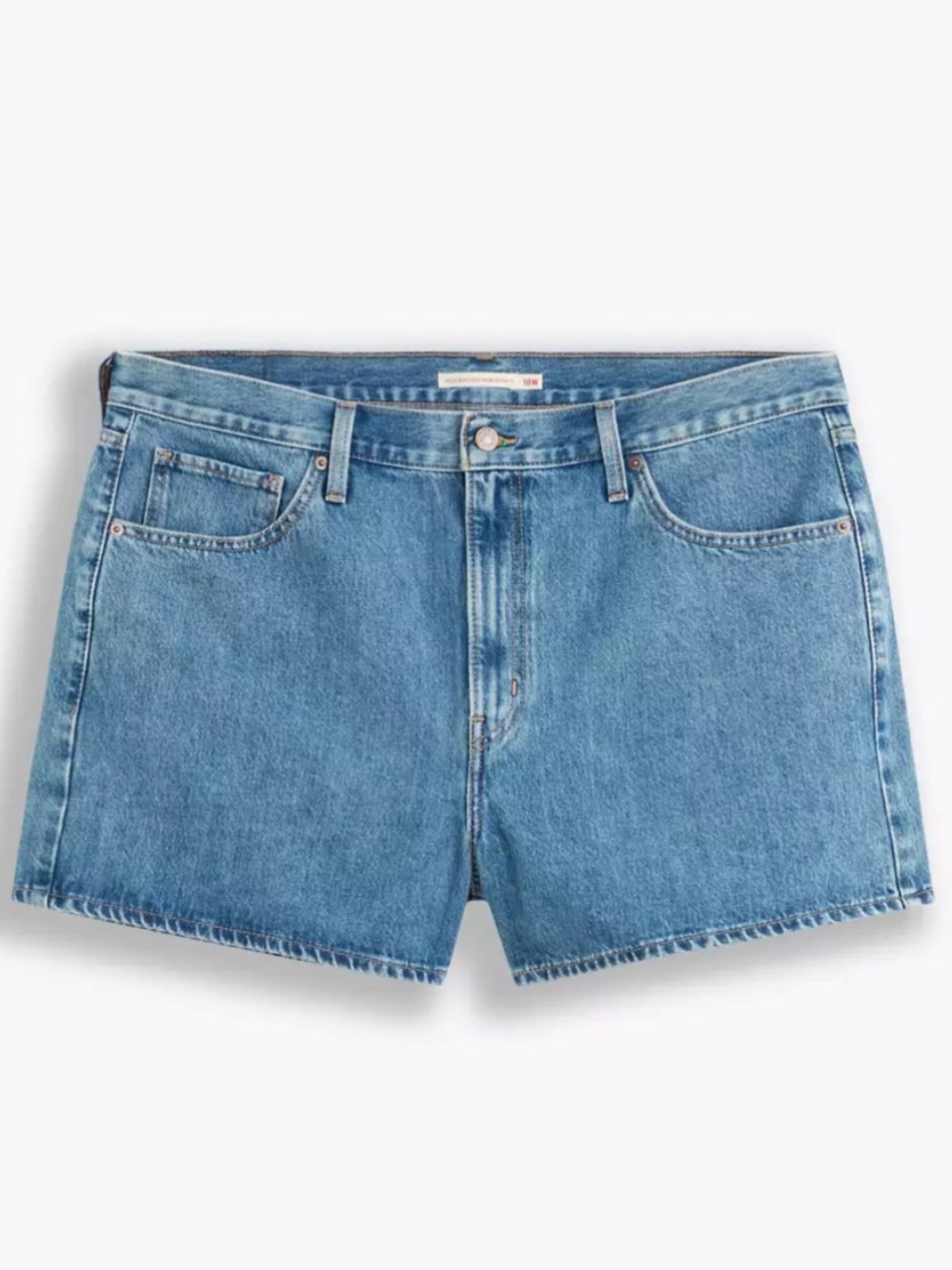 LEVI’S Classic Light Blue High Waisted Mom Denim Shorts Size 29